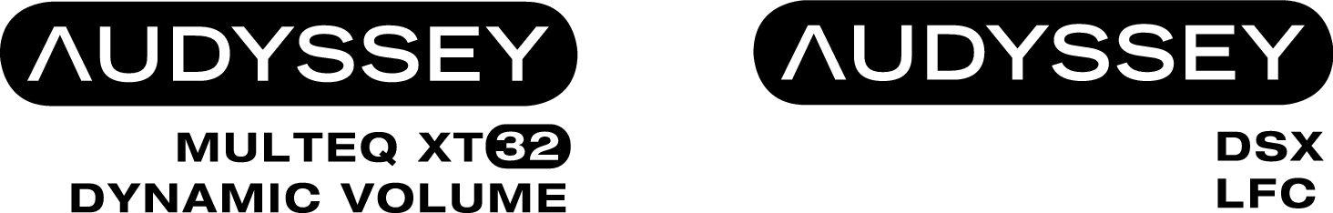 Logo AudysseyMultEQ XT32 DSX LFC